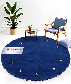 Wollteppich CARPETFINE "Gabbeh Uni",