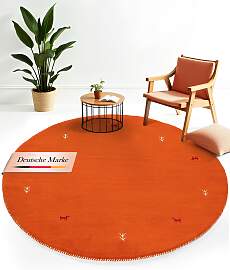 Wollteppich CARPETFINE "Gabbeh Uni",