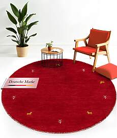 Wollteppich CARPETFINE "Gabbeh Uni",