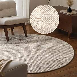 Wollteppich ELLE DECORATION "Beans",