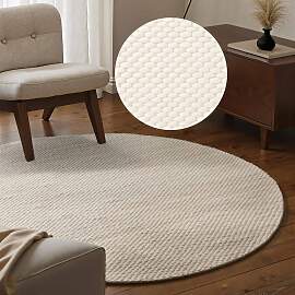 Wollteppich ELLE DECORATION "Beans",