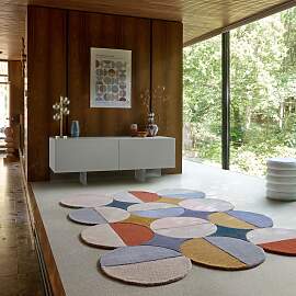 Wollteppich FLAIR RUGS "Mia Ellipse",