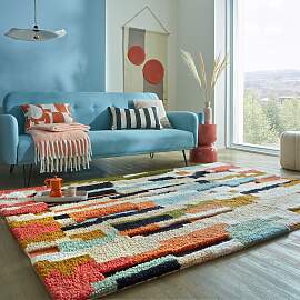 Wollteppich FLAIR RUGS "Zagora Shaggy",