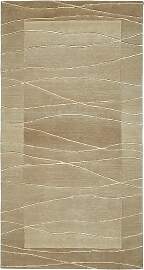 Wollteppich LUXOR LIVING "Lineo", beige, 