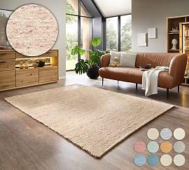 Wollteppich OTTO HOME "Pirker", beige