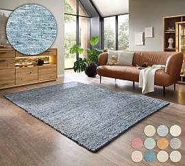 Wollteppich OTTO HOME "Pirker", blau,