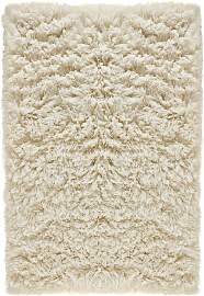 Wollteppich THEKO "Alba Uni", beige
