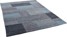 Wollteppich THEKO "Dalas - 7709", blau