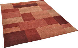 Wollteppich THEKO "Dalas - 7709", rot,