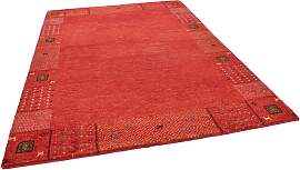 Wollteppich THEKO "Denver 1999", rot,