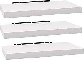 WOLTU 3X Wandregal Wandboard Bücherregal Regale