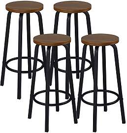 WOLTU 4X Barhocker Barstuhl Bistrohocker