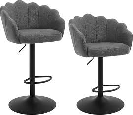 WOLTU Barhocker 2er Set, Barstuhl