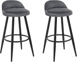 WOLTU Barhocker 2er Set, Barstuhl Küchenhocker,