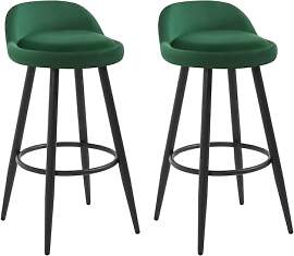 WOLTU Barhocker 2er Set, Barstuhl Küchenhocker,