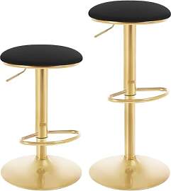 WOLTU Barhocker 2er Set, ergonomischer Barstuhl