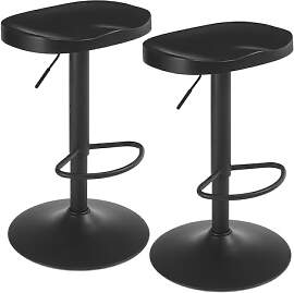 WOLTU Barhocker 2er Set, Hocker höhenverstellbar