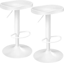 WOLTU Barhocker 2er Set, Hocker höhenverstellbar