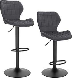 WOLTU Barhocker 2er Set höhenverstellbarer Hocker 