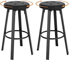 WOLTU Barhocker 2er Set, mit drehbarem Sitz Φ