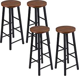 WOLTU Barhocker 4er Set mit Fußstütze, 71 cm