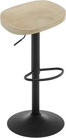 WOLTU Barhocker einzeln, Hocker höhenverstellbar