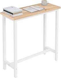 WOLTU Bartisch hoch, Bistrotisch aus Metall &