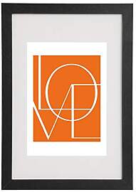 WOLTU Bilderrahmen 30x45 cm Schwarz, MDF-Holz