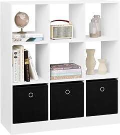 WOLTU Bücherregal Bücherschrank Standregal