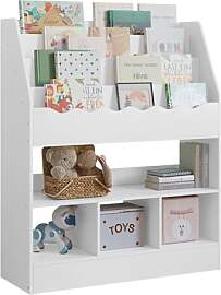 WOLTU Bücherregal Kinder, Kinderregal, weißes
