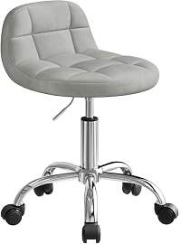 WOLTU Bürohocker mit Rollen, Schminktisch Stuhl