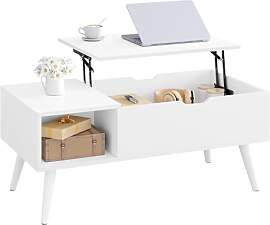 WOLTU Couchtisch höhenverstellbar,