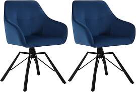 WOLTU Esszimmerstuhl drehbar 2er Set,