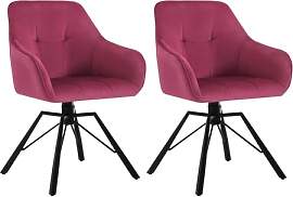 WOLTU Esszimmerstuhl drehbar 2er Set,