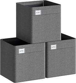 WOLTU Faltbare Aufbewahrungsboxen 3 Stück,