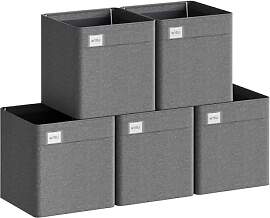 WOLTU Faltbare Aufbewahrungsboxen 5 Stück,