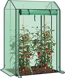 WOLTU Foliengewächshaus, Tomatengewächshaus für 