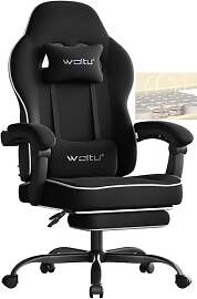 WOLTU Gaming Stuhl Stoff mit Bequemlichkeit