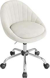 WOLTU Homeoffice Stuhl, Schminkstuhl drehbar,