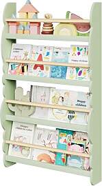WOLTU Kinder Bücherregal Wand, Bücher-Organizer