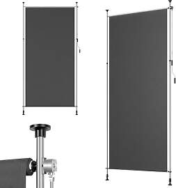 WOLTU Klemmmarkise Senkrechtmarkise 150×310 cm