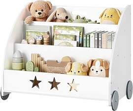 WOLTU KR002 Kinderregal Bücherregal für Kinder,