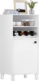 WOLTU Küchenschrank mit Weinregal, Bücherregal,