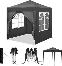 WOLTU Pavillon, Faltpavillon 2x2 m, mit 4