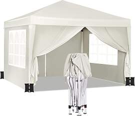 WOLTU Pavillon mit 4 Seitenteilen und 4