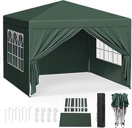 WOLTU Pavillon Pop-Up wasserdichter Faltpavillon