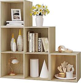 WOLTU Regal für Buch Spielzeug, Bücherregal mit