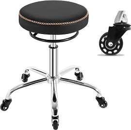 WOLTU Rollhocker höhenverstellbar, Bürohocker