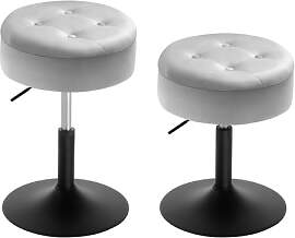 WOLTU Schminktisch Stuhl 2er Set, Sitzhocker mit