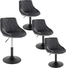 WOLTU Schminktisch Stuhl Hocker, Bequemer